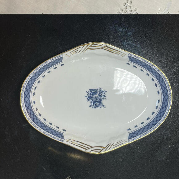 Mottahedeh Oval Serving Dish Cozinha Vehla Vista Alegre Portugal - Picture 1 of 10
